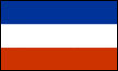 Fahne Serbien-Montenegro