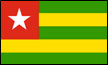 Fahne Togo