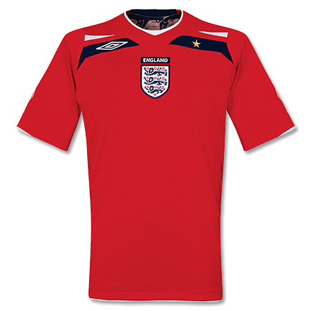 England Away 2008 - 2010 Umbro