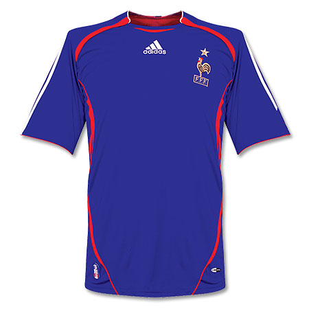Frankreich Home 2005 - 2007 Adidas