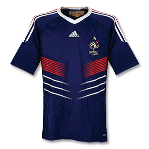 Frankreich Home 2010 - 2011 Adidas
