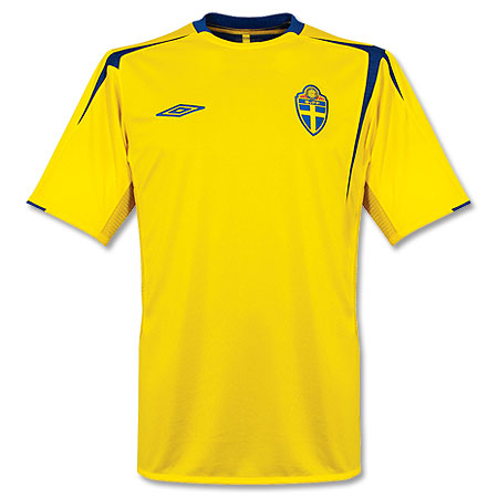 Schweden Home 2006 - 2007 Umbro